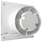 Soler And Palau SILENT-100 CZ: extractor de baño con compuerta antirretorno automática, Ø 100 mm, ventilación