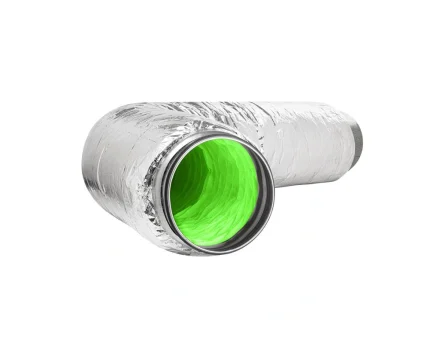 DEC International GREENDEC Flexible Antibacterial Sound Attenuating Air Duct With 25 mm Insulation