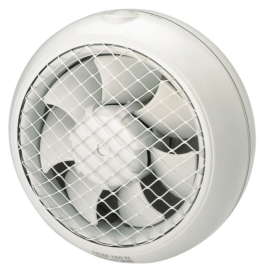 Soler & Palau HCM-150 N Ø174 mm Wall Or Window Extract Fan Soler And Palau HCM-150 N Ø174 mm Wall Or Window Extract Fan 220 m3/h IPX4