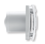 Soler&Palau; SILENT DUAL 200 Bad- und WC-Abluftventilator, Seitenansicht, Ø 125 mm
