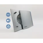 Soler & Palau SILENT-100 CZ Design Silver Ø100 mm IP45 Quiet Bathroom Extract Fan