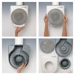 Soler And Palau CK-60 F Kitchen Extract Fan Easy Dismantle Cleaning