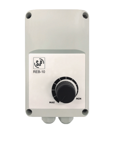 Soler & Palau REB 10 Electronic Single Phase Fan Speed Controller Surface Mounted