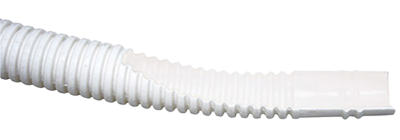 Tecnosystemi SCD3E0010 Condensate Drain Pipe Construction Showing Corrugated Profile And Smooth Internal Bore