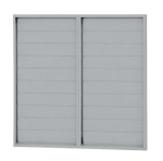 Soler And Palau PER-630 W Ventilation Grille With Automatic Gravity Shutter Ø630 mm UV Resistant Plastic